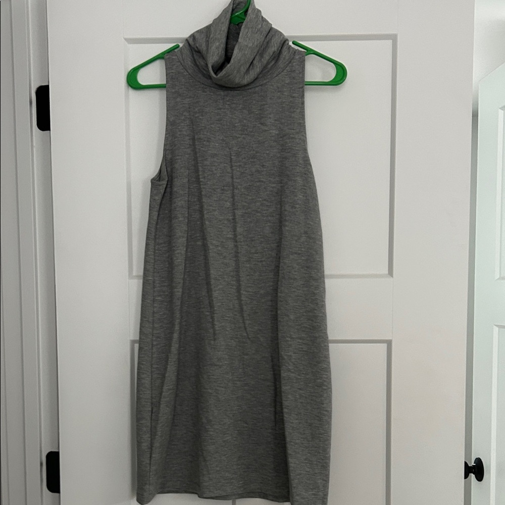 Leith Gray Sleeveless Dress